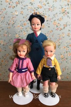 Horsman - Mary Poppins - Mary Poppins, Michael, Jane Doll Set - кукла